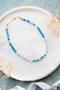 Heliophilia Silver Collar con Colgante de Mariposa y Piedra KL-0864 Multicolor